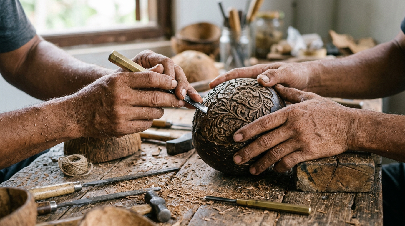 Coconut Carving Workshop
